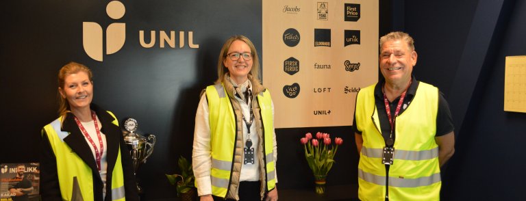 Stokke, Opland and Hagen from UNIL, NorgesGruppen